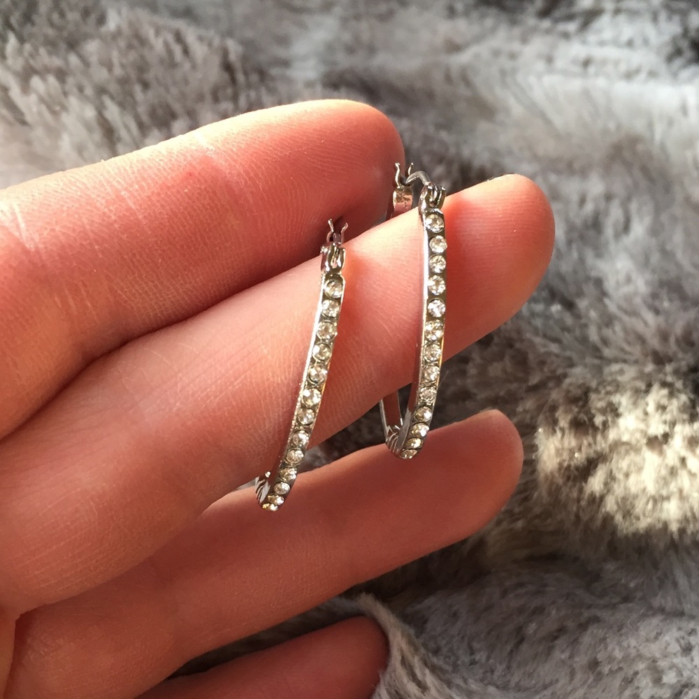 Sparkly Hoops Set